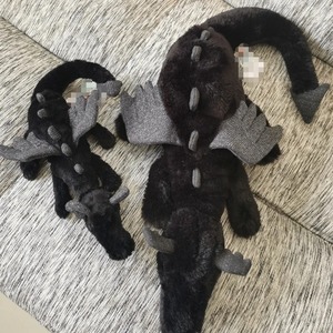Peluche de Dragón Gigante Jellycat de 160 cm, Estilo Fuddlewuddle, Animal de Peluche Extra Grande y Suave, Almohada de Dragón Esponjosa Negra, Regalo - Product Image 1