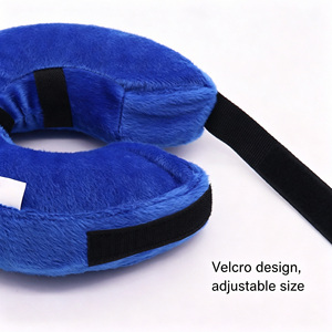 Collier de récupération gonflable pour chien, collier éлизаветинский réglable pour chiens et chats, collier pour animaux de compagnie pour la récupération après une chirurgie ou des blessures - Product Image 5