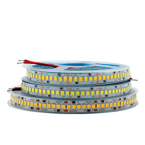 Tiras de Luces LED SMD2835 de Alta Calidad, 240 LED, 3000K-6000K, DC24V/12V, Chip de Cobre, Ra80, Direccionables, IP65 - Product Image 1