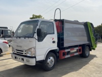 Camion à ordures Isuzu 4x2 5m³ avec compacteur de déchets