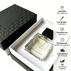 Boîte à parfum en carton recyclable de forme livre, design personnalisé, finition mate, avec flacon - Product Image 5