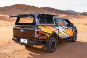 Hardtop de camionnette 4x4 en alliage d'aluminium noir de haute qualité sur mesure avec OEM/ODM pour Ford Hilux & Rav <span class=keywords><strong>4</strong></span> - Product Image 3
