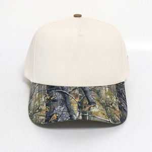Pre cong Twill/Polyester lưới 5-panel ngụy trang in Trống Tùy Chỉnh Săn Bắn Câu cá cao cấp USA quốc gia Mũ bóng chày mũ - Product Image 3