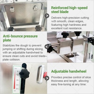 Máquina Cortadora de Masa Eléctrica de Sobremesa para Galletas Pequeñas, Barras de Galleta y Masa Congelada - Product Image 5
