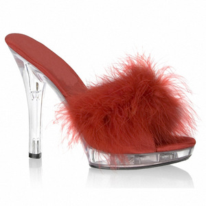 2021 nuevas sandalias de <span class=keywords><strong>plataforma</strong></span> de felpa informales de 13cm zapatos divertidos con punta abierta y aumento de altura para uso en mesa de <span class=keywords><strong>agua</strong></span> de verano - Product Image 3