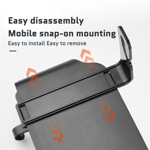 Caja de Almacenamiento de Plástico para el Respaldo del Asiento del Coche con Gancho, Portavasos y Organizador de Accesorios Interiores para Coche - Product Image 6