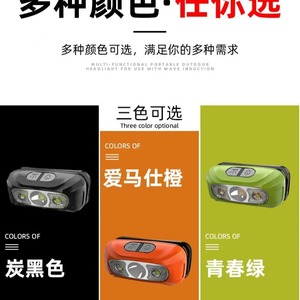 Mini lampe frontale XPG LED rechargeable, légère et portable pour le cyclisme en plein air - Product Image 5