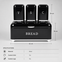 Boîte de rangement pliable et isolée pour pain avec base antidérapante pour l'organisation du comptoir de cuisine