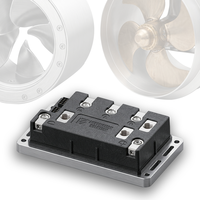 Contrôleurs de moteurs de véhicules électriques sans capteurs FOC série Yuli YL-ELE-SC RW 48V/60V/72V 10-15KW, refroidissement liquide IP67 Ultra