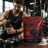 Complément Sportif Adulte Marque Blanche pour Utilisateurs de Gym – Endurance et Soutien Fitness – Poudre d'Acides Aminés à Chaîne Ramifiée (BCAA)