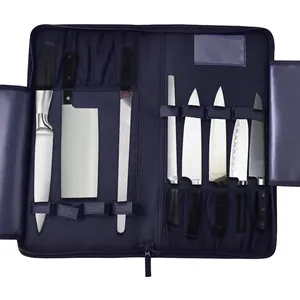 Travel Portable Knife Roll Case Kichen Culinary Storage Bag Knives Carrying Bag