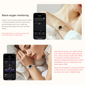 Montre connectée intelligente pour femme 2026 L6 en alliage de zinc avec écran IPS, appels Bluetooth, moniteur de fréquence cardiaque, étanche IP67, suivi d'activité et de sommeil, 4G - Product Image 3
