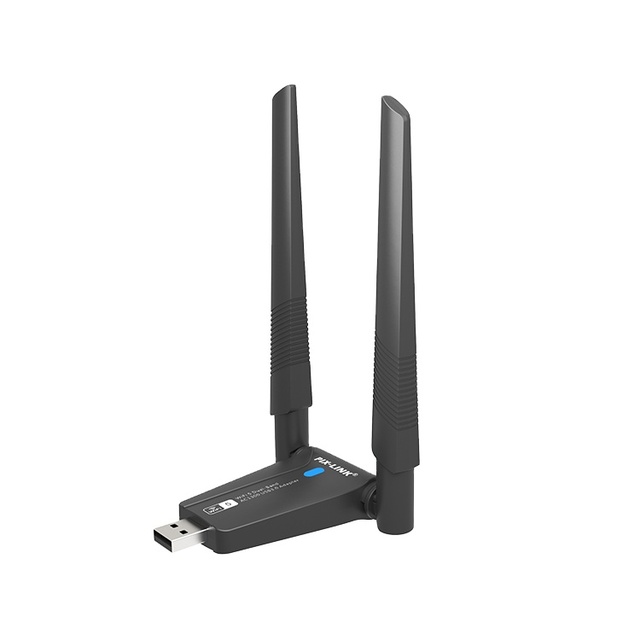 PIX-LINK Dual Band 1300Mbps USB Wireless Network Adapter 5GHz/2.4GHz WiFi Dongle for Desktop