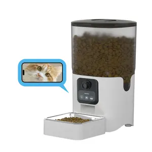 Automatische Kattenfeeder Met Camera, 1080P Hd-Video Met Nachtzicht, 5G Wifi-Huisdiervoeder Met 2-weg Audio, Papifeed Fabrikant