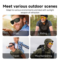 Gafas Inteligentes Inalámbricas G02 con Bluetooth para Música, Auriculares para iPhone, Gafas para Turismo y Montañismo, Venta al Por Mayor de Fábrica
