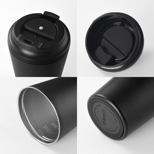 Mug à café isotherme en acier inoxydable doublé de céramique, 12 oz, style rétro <span class=keywords><strong>arabe</strong></span>, pour sublimation, toucher doux, isolation sous vide - Product Image 3