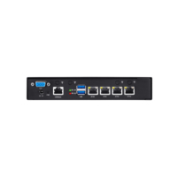 Routeur pare-feu avec support 8 Go DDR5 PLP SSD Intel N100, mini PC N150, 4 ports LAN, micro serveur pour réseau et entreprise
