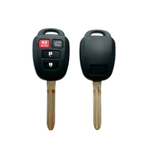 Guscio di Ricambio per Chiave <span class=keywords><strong>Auto</strong></span> a 3+1 Pulsanti 315MHz con Chip H per SUV Toyota Tundra RAV4 2017-2019, Custodia Chiave <span class=keywords><strong>Auto</strong></span> FCCID: GQ4-52T - Product Image 1