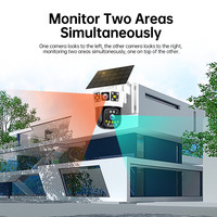 Cámara de Seguridad Inalámbrica 4G WiFi de 6MP Hieasy, Cámara PTZ 4K para Exteriores, con Energía Solar, Tarjeta SIM 4G, CCTV Solar