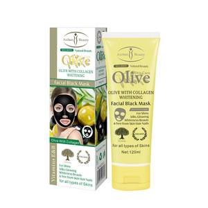 Aichun belleza cuidado de la piel Natural blanqueamiento de oliva con colágeno Facial negro pelar máscara para la piel de todos - Product Image 1