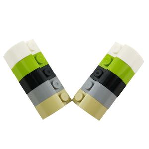 No.6091 Compatible Brick Modified 1x2x1 1/3 with <strong>Curved</strong> Top Plastic Kids ABS Toy Building <strong>Blocks</strong> - Product Image 1