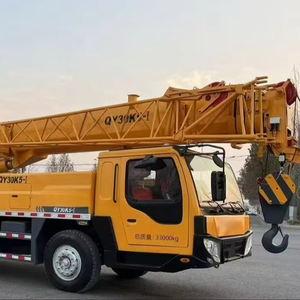 Grue d'occasion QY30K 30 tonnes, excellent état, économique, prête à l'emploi, grue d'occasion 25t 50t 70t 80t 100t en promotion - Product Image 1