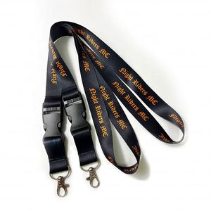 2025 New Design Polyester Personalised Laynards Print Keychain Neck Strap Sublimated Card Holder <b>Lanyard</b> With Logo Custom - Product Image 4