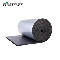 FIRSTFLEX Isolation en caoutchouc nitrile imperméable et ignifuge avec feuille d'aluminium pour les projets de construction