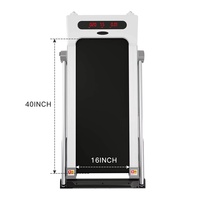 Nouveau tapis de marche électrique pliable 2026 pour bureau intelligent avec table intégrée, idéal pour la maison et le fitness professionnel