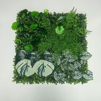 Fournisseur de plantes artificielles, murs végétaux artificiels pour l'extérieur et l'intérieur, gazon artificiel 50*50cm pour la décoration murale végétale, vente en gros