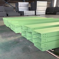 Canaux de câblage robustes en acier renforcé, revêtement poudré, anti-corrosion, étanches, pour usine, entrepôt, projet