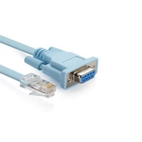 Câble console Cisco DB9 vers RJ45, adaptateur série RS232, 9 broches femelle pour routeur, commutateur, 1 m