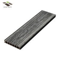 Nouvelle génération de terrasses en composite capoté imitation bois pour l'extérieur, revêtement de sol en plastique