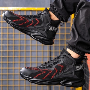 Zapatos <span class=keywords><strong>de</strong></span> Seguridad Deportivos Tiger Master Antideslizantes con Puntera <span class=keywords><strong>de</strong></span> Acero, Resistentes a Pinchazos, Ligeros y Cómodos para Hombre y Mujer con Logotipo - Product Image 2