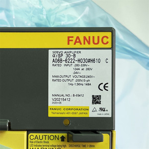 Amplificateur de servo <span class=keywords><strong>Fanuc</strong></span> d'<span class=keywords><strong>occasion</strong></span>, neuf, A06B-6222-H030, pour le contrôle des machines-outils CNC (entraînement de broche) - Product Image 5
