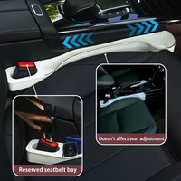 Bande anti-chute universelle Accessoires d'intérieur en acier inoxydable Kit de remplissage d'espace de siège de voiture avec boîte de rangement étanche