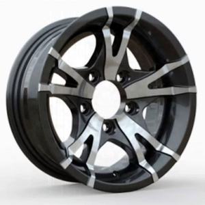 Ruote per rimorchio In lega In 13 pollici 14 pollici 15 pollici 16 pollici 5 x114.3 6x139.7 8x165.1 Pcd 81Mm Cb prezzo economico 13 x5.5 14x5.5 16x6 15 x6 - Product Image 2