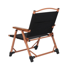 Chaise de camping pliable portable légère en métal pour extérieur, idéale pour la plage et le jardin (type Kermit) - Product Image 6