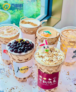 Nguyên liệu làm trà sữa trân châu Baili tươi 1L: Phô mai sữa bơ - Product Image 4