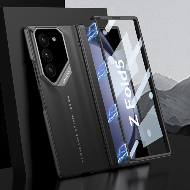 New Business Style for Samsung Galaxy Z Fold5 Integrated Folding Supercar Phone Case