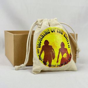 Dust Proof Muslin <b>Drawstring</b> Bag Nature White Cotton Biodegradable Fashion Durable <b>Pouch</b> Bag - Product Image 3