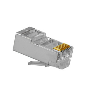 ขั้วต่อเครือข่าย RJ45 bajeal 8P8C อีเธอร์เน็ตชุบทองป้องกัน CAT6 - Product Image 3