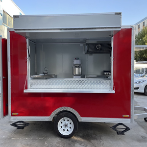 Haute qualité AU Standard Mobile Food Trailer Mobile Restaurant Restaurant Équipement Mobile Snack Remorque Chariot Bars à vendre - Product Image 2