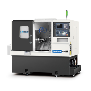 Tour CNC à banc incliné moyen HANSUN, centre de tournage multifonctionnel, 6 pouces, automatique, longue course, haute précision, SynTEC 9 - Product Image 1