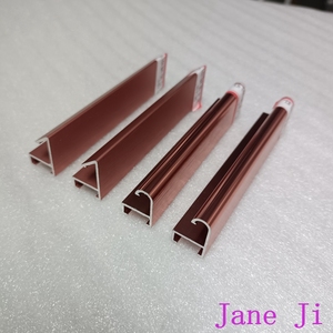 Profils de <span class=keywords><strong>cadre</strong></span> <span class=keywords><strong>photo</strong></span> en <span class=keywords><strong>aluminium</strong></span> anodisé rouge corail brossé - Product Image 3