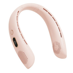 Low Noise Wearable <b>Neck</b> <b>Fan</b> USB Charging 3 Speed Mini Cooling <b>Fan</b> Portable Cooling Bladeless <b>Neck</b> <b>Fan</b> for Outdoor - Product Image 1