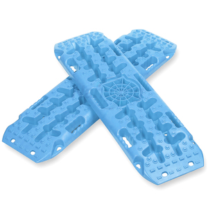 Tablas de Tracción Duraderas Mini de Plástico para Todoterreno SUV, Plegables, para Arena, Lodo, Nieve, Escalones de Rescate para Neumáticos, Juego de 2 Piezas - Product Image 6