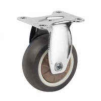 Accessoires de meubles Roulettes pivotantes en caoutchouc TPR de 1 à 3 pouces