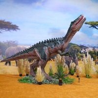 Modelo de Dinosaurio Baryonyx Animatrónico Premium, Espinosaurio Robótico Realista para Exhibición en Museos