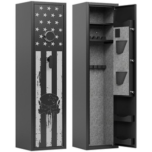 Coffre-fort à armes à feu ignifuge <span class=keywords><strong>Ilock</strong></span> Modèle 001 de fabrication chinoise, style américain, avec serrure électronique à code et mot de passe, pour armes longues, pour la maison - Product Image 1